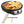 NutriChef Electric Nonstick Griddle Crepe Injera Maker Hot Plate Cooktop, Black