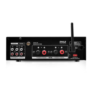Pyle PDA6BU.5 Compact 200 Watt Bluetooth Home Stereo Amplifier Receiver System