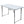 Plastic Development Group 4 Foot Long Fold in Half Banquet Folding Table, White