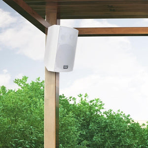 Pyle PDWR51BTWT Bluetooth Indoor Outdoor 5.25" Speaker System, White (2 Pack)