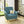 Mid Century Fabric Channel Stitch Club Chair