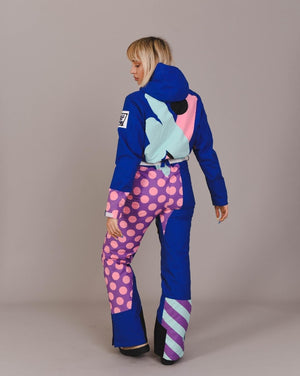Penfold in Blue Ski Suit - Women's - TRAPSKI