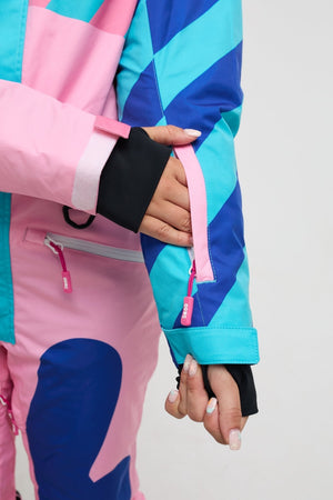 Penfold in Pink Ski Suit - Women's  Shaped