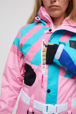 Penfold in Pink Ski Suit - Women's  Shaped