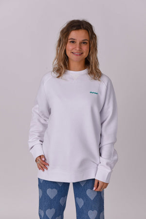 Penfold Sweatshirt - White - TRAPSKI