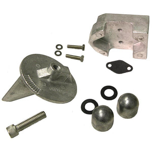 Performance Metals Mercruiser Alpha 1 Gen 1 Complete Anode Kit (No Power Steering) - Aluminum [10205A] - TRAPSKI