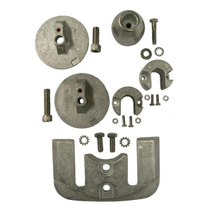 Performance Metals Mercruiser Bravo 3 (2004 Later) Complete Anode Kit - Aluminum - TRAPSKI