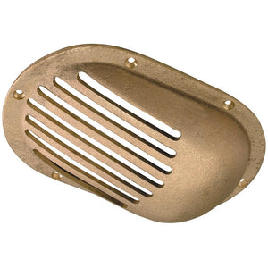 Perko 3-1/2" x 2-1/2" Scoop Strainer Bronze MADE IN THE USA - TRAPSKI