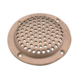 Perko 6" Round Bronze Strainer MADE IN THE USA - TRAPSKI