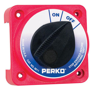 Perko 9611DP Compact Medium Duty Main Battery Disconnect Switch - TRAPSKI