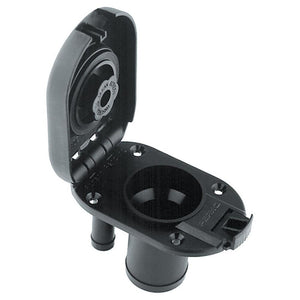 Perko Combination Vented Gas Fill/Tank f/1-1/2" Hose - Straight Neck - TRAPSKI