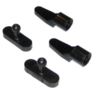 Perko Door Catches - Black Nylon - Pair - TRAPSKI