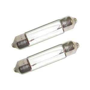 Perko Double Ended Festoon Bulbs - 12V, 10W, .80A - Pair - TRAPSKI