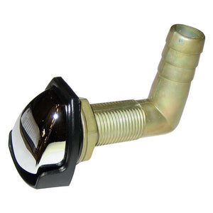 Perko Gas Tank Vent w/Swivel Elbow - Chrome/Black - TRAPSKI