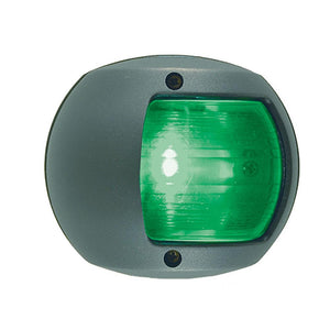 Perko LED Side Light - Green - 12V - Black Plastic Housing - TRAPSKI