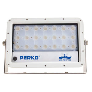 Perko Lightship 100 LED High Performance Floodlight - 12/24V - White - TRAPSKI