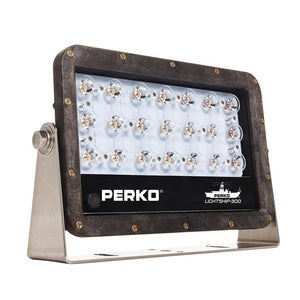 Perko Lightship 100 LED High Performance Spotlight - 12/24V - Black - TRAPSKI