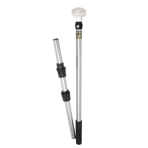 Perko Omega Series Universal LED Pole Light - 48" w/Fold In Half Pole - TRAPSKI