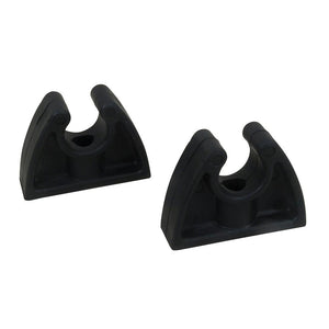 Perko Pole Storage Clips - Black - Pair - TRAPSKI