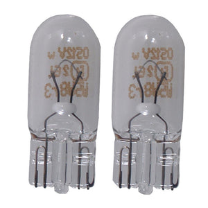 Perko Wedge Base Bulb - 12V, 5W, .35A - Pair - TRAPSKI