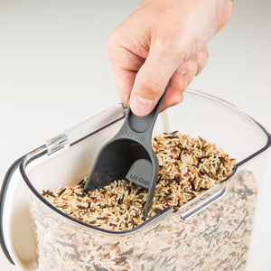 PrepWorks PKS-120 Plastic ProKeeper Grain Storage Container, 1 Piece, Clear