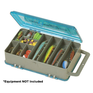 Plano Double-Sided Tackle Organizer Medium - Silver/Blue - TRAPSKI