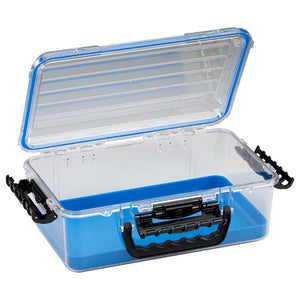Plano Guide Series Waterproof Case 3700 - Blue/Clear - TRAPSKI
