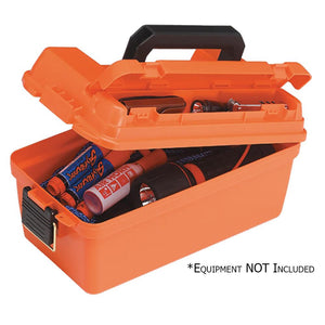 Plano Small Shallow Emergency Dry Storage Supply Box - Orange - TRAPSKI