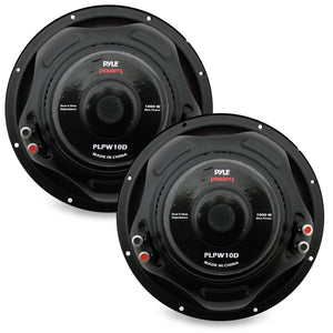 Pyle PLPW15D 15-inch 2000 Watt 4-Ohm DVC Power Car Audio Subwoofer (3 Pack)