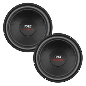 Pyle PLPW15D 15-inch 2000 Watt 4-Ohm DVC Power Car Audio Subwoofer (3 Pack)