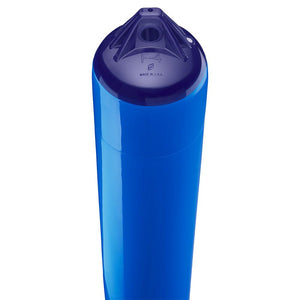 Polyform F-4 Twin Eye Fender 8.5" x 40.5" - Blue - TRAPSKI