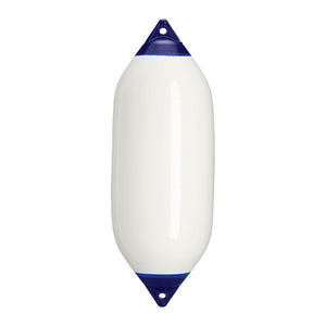 Polyform F-7 Twin Eye Fender 15" x 41" - White - TRAPSKI