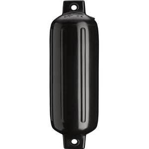Polyform G-4 Twin Eye Fender 6.5" x 22" - Black - TRAPSKI
