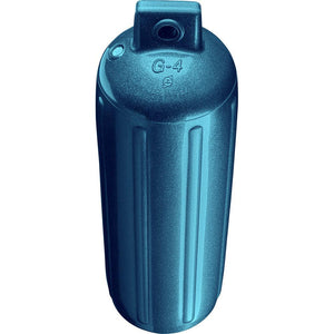 Polyform G-4 Twin Eye Fender 6.5" x 22" - Metallic Blue - TRAPSKI