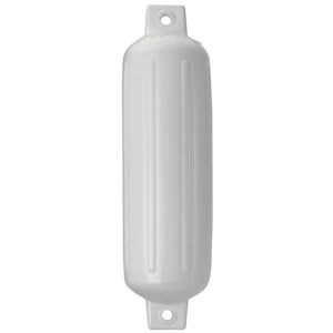 Polyform G-4 Twin Eye Fender 6.5" x 22" White - TRAPSKI