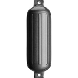 Polyform G-5 Twin Eye Fender 8.8" x 26.8" - Metallic Graphite - TRAPSKI
