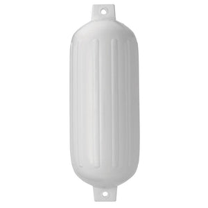 Polyform G-5 Twin Eye Fender 8.8" x 26.8" - White - TRAPSKI