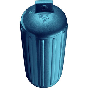 Polyform G-6 Twin Eye Fender 11" x 30" - Metallic Blue - TRAPSKI