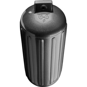 Polyform G-6 Twin Eye Fender 11" x 30" - Metallic Graphite - TRAPSKI