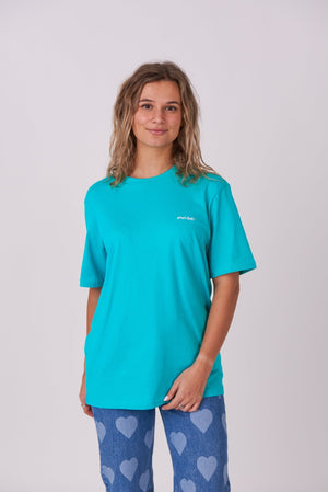 Powder Club T-Shirt - Aqua - TRAPSKI