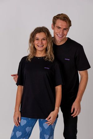 Powder Club T-Shirt - Black - TRAPSKI