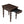 Solid Wood End Table with Drawer in Espresso Finish