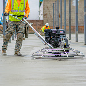46" Concrete Power Trowel 14HP Kohler Float Pan Screed Edge Cement Finishing Tool - TRAPSKI