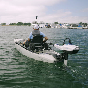 Bixpy Power Pole to Transom Conversion Adapter - TRAPSKI