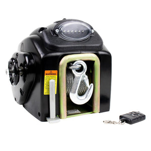 Powerwinch RC23 Trailer Winch w/20 Strap - TRAPSKI