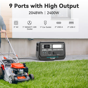 ALLWEI PPS2400+1* B200 PRO | Home Battery Backup up to 4kWh