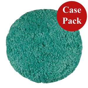 Presta Rotary Blended Wool Buffing Pad - Green Light Cut/Polish - *Case of 12* - TRAPSKI