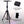 Pyle PSTND32 Universal Tripod Dual Studio Monitor Speaker Stand Mount (4 Pack)