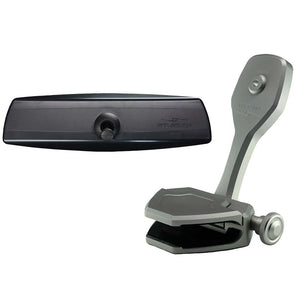PTM Edge Mirror/Bracket Kit w/VR-140 PRO Mirror ZXR-300 (Titanium Grey) - TRAPSKI