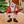 ProductWorks 24 Inch Santa Bumble Pre-Lit Christmas Yard Ornament Holiday Decor